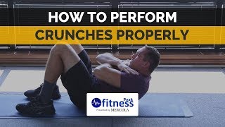 How to Perform Crunches Properly [upl. by Audun]