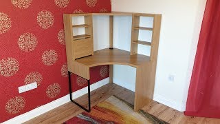 Ikea Micke corner desk review [upl. by Annoirb]