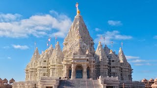 Largest Hindu Temple in USA  BAPS Swaminarayan Akshardham USA  Robbinsville NJ [upl. by Coke]