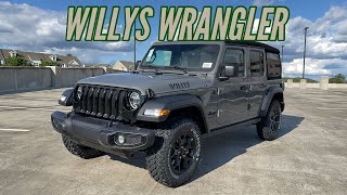 2021 Jeep Wrangler Unlimited Willys  Walkaround and InDepth Tour [upl. by Veronique]