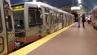 SF Muni 1998 Breda LRV2 1476 on Route S Shuttle  2Car Train 14761489 [upl. by Cosette760]