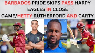 Barbados Pride vs Guyana Harpy Eagles Super50 gameWest Indies middle order [upl. by Viva]