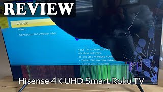 Hisense A6K 55 Inch 4k TV 2023 Model Unboxing amp Review of Simulated 120HZ TV❤️‍🩹 [upl. by Esylla]