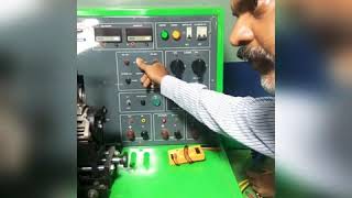 Alternator testing  Srm University automotive electrical and electronics lab [upl. by Hole]