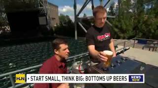 Bottoms Up Beer On HLN [upl. by Asli]