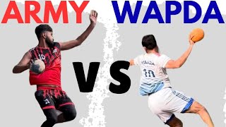 1ST HALF PAK ARMY VS PAK WAPDA FINAL MATCH [upl. by Ahseekat]