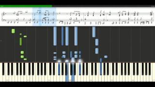 Madonna  Borderline Piano Tutorial Synthesia [upl. by Dowdell]