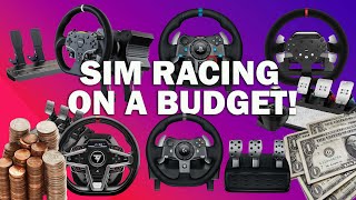 SIM RACING on a BUDGET in 2024 [upl. by Cob496]