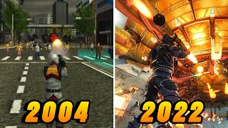 The EVOLUTION of EARTH DEFENCE FORCE Games 20042022 [upl. by Pucida]