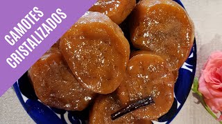 COMO HACER DULCES CRISTALIZADOS  DULCES DE CAMOTE [upl. by Otsirc611]