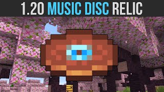 Minecraft 120 New Music Disc quotRelicquot [upl. by Enirtak]