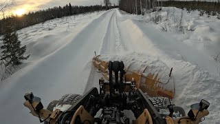 Plowing 20 cm fresh snow [upl. by Ragland385]