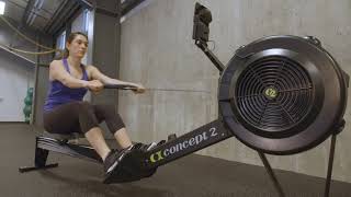 Working Out On the Concept2 Indoor Rower [upl. by Holden]