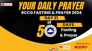 DAY 2  RCCG 50 DAYS of PRAYER amp FASTING  Pst Olumide Odesanya  31012024 [upl. by Ymmit]