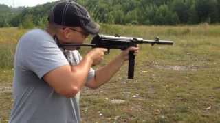 GSG mp40 22lr shooting review [upl. by Wennerholn120]