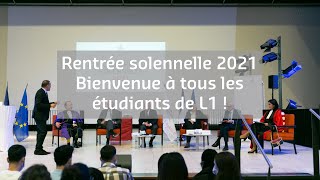 AssasWebTV  Rentrée solennelle 2021 [upl. by Valentino380]