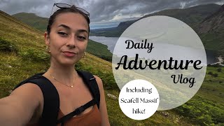 ADVENTURE VLOG HIKING SCAFELL MASSIF  Lake District  Daily life in Shropshire  Anglesey trip [upl. by Ecirtnahs]