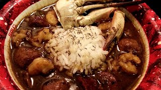 How to make New Orleans Gumbo [upl. by Anaicul]