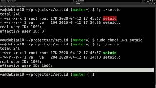 Linux What is a setuid program [upl. by Nosremaj]