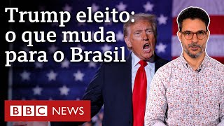 Os possíveis impactos da vitória de Donald Trump para o Brasil [upl. by Aisemaj]