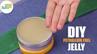 DIY Homemade NonPetroleum Jelly Vaseline Alternative [upl. by Scriven]