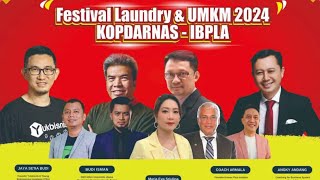 Pastikan Hadir di Festival Laundry amp UMKM 2024  Kopdarnas IPBLA [upl. by Herrmann]