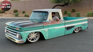 SEMA 1966 Chevy C10 Johny G Build [upl. by Irrek]