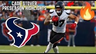 TE Cade Stover Preseason Highlights 👀🔥 NFL Preseason 2024 [upl. by Hurless]