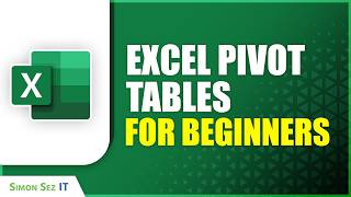 Pivot Tables Excel Detailed Beginners Pivot Table Tutorial [upl. by Akenihs]