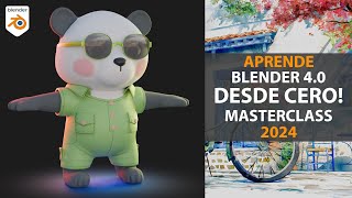 Aprende BLENDER 40 desde cero MASTERCLASS 2024 [upl. by Aidroc981]