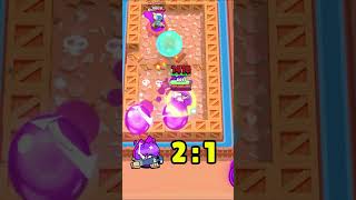 INSANE 1vs1 CAGE FIGHT AGAINST HB MARK😳 brawlstars shorts [upl. by Drofnil]