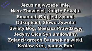 JEZUS najwyższe Imię [upl. by Aineles]