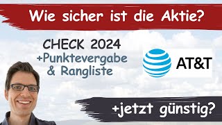 ATampT Aktienanalyse 2024 Wie sicher ist die Aktie günstig bewertet [upl. by Zink]