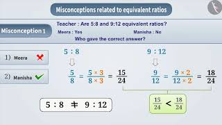 Equivalent Ratios  Part 33  English  Class 7 [upl. by Dygert]