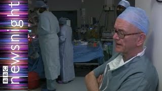 A day in the life of NHS neurosurgeon Henry Marsh  Newsnight [upl. by Nauwaj]