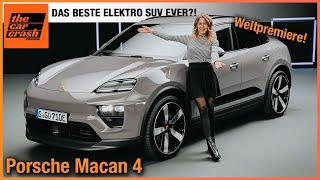 Porsche Macan 4 im Test 2024 Das beste Elektro SUV der Geschichte Review  Turbo  Innenraum [upl. by Py]