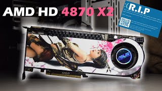 AMD Radeon HD 4870 X2 tested in 2021  Flawed beauty [upl. by Gunar]