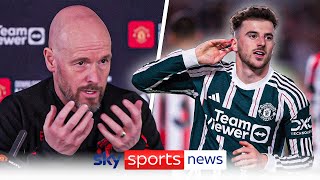 Erik Ten Hag on how Mason Mount can become a starter for Man United [upl. by Shermy]