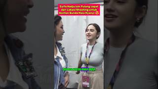 Syifa Hadju izin pulang cepat dari Shooting saleha agar bisa nonton Bunda Maia bersama el rumi [upl. by Yelrac48]