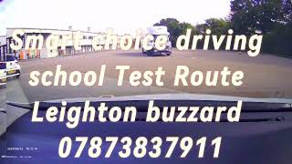 Leighton buzzard hard test route Keep Falling driving test ☹️book mock test on 07873 837911 [upl. by Kcirdorb]