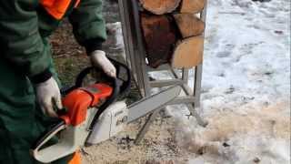 Stihl 028 AV Super Electronic Quickstop motorna žaga [upl. by Axel]