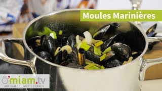 Moules Marinières  Recette Simple et Facile [upl. by Carvey]