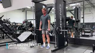 Smith Machine Deadlift [upl. by Puri]