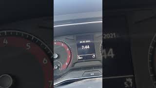 How to reset oil service reminder on 2020 VW Jetta [upl. by Nylazor583]