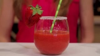 How to Make a Strawberry Daiquiri Using a Sweet amp Sour Mix  Mojito amp Daiquiri Recipes [upl. by Sidonia]