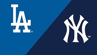 MLB LIVE🔴New York Yankees vs Los Angeles Dodgers  Live Scoreboad Update Fast [upl. by Granville]