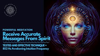 Connect To Your Spirit Guide Unlock Psychic Communication Guided Meditation [upl. by Eelasor]