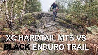 XC Hardtail VS BLACK Enduro Trail  Trek Procaliber 98 [upl. by Chiang]