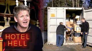 Owners Obsession Ramsay Discovers Hoarded Collection at Juniper Hill Inn  Hotel Hell [upl. by Coates]