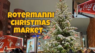 Rottermani Christmas Market 🎅estonia tallinn rottermaniquarter christmas market turg cocacola [upl. by Thin]